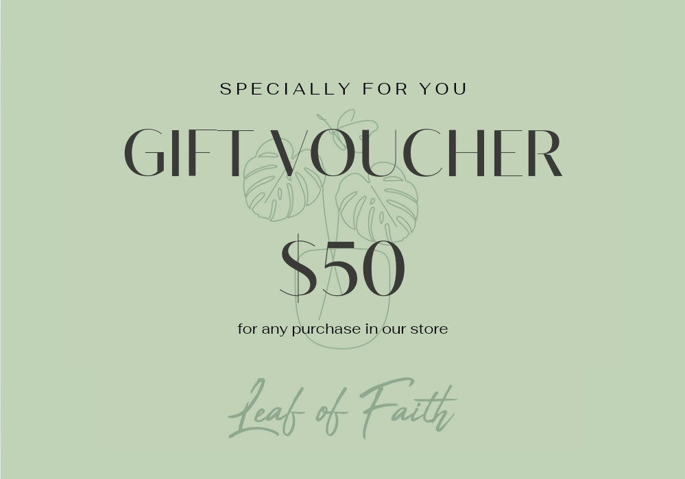 The Gift of Choice: Leaf of Faith SA Gift Card - Leaf of Faith SA