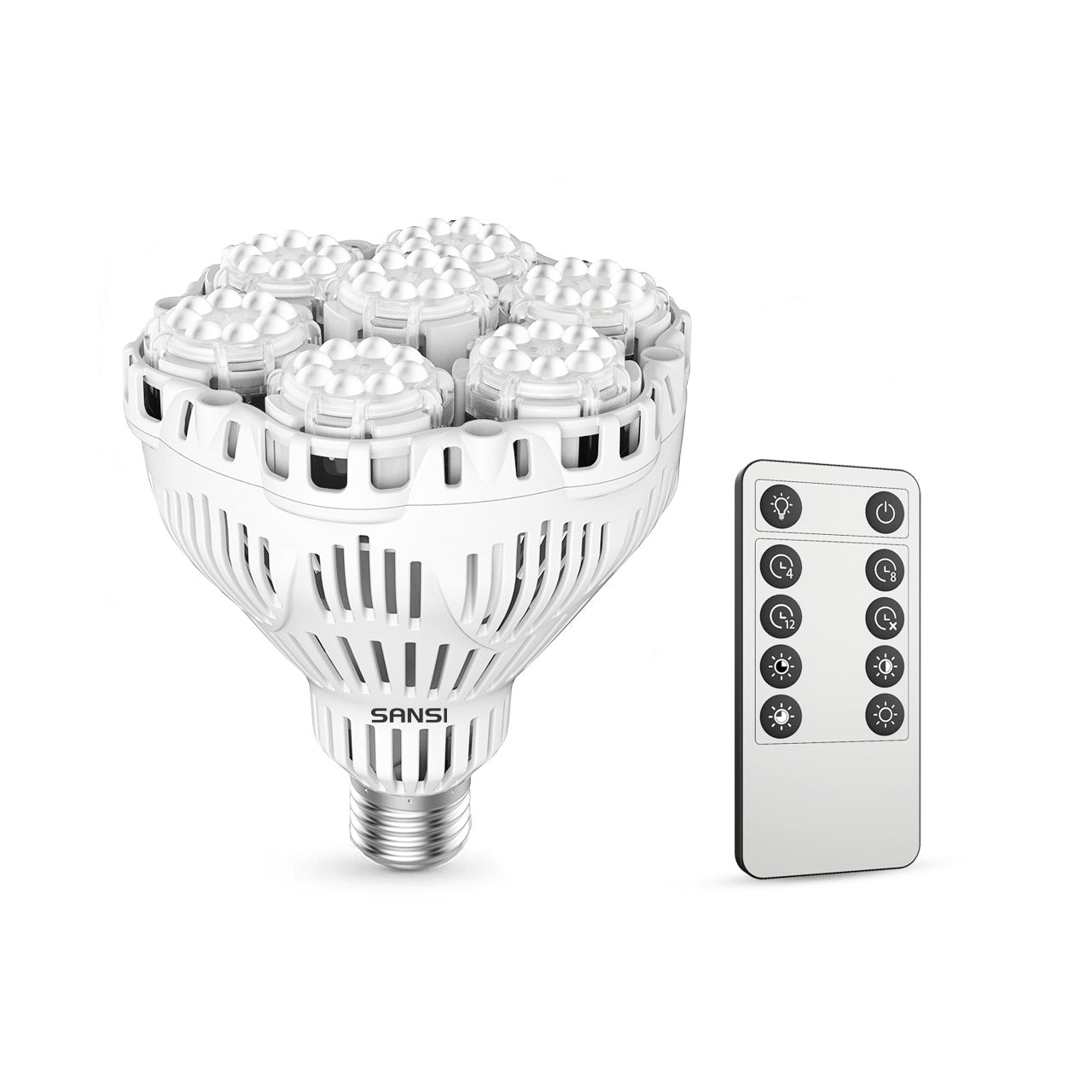 SANSI 40W LED Grow Light with Remote – full spectrum plant light