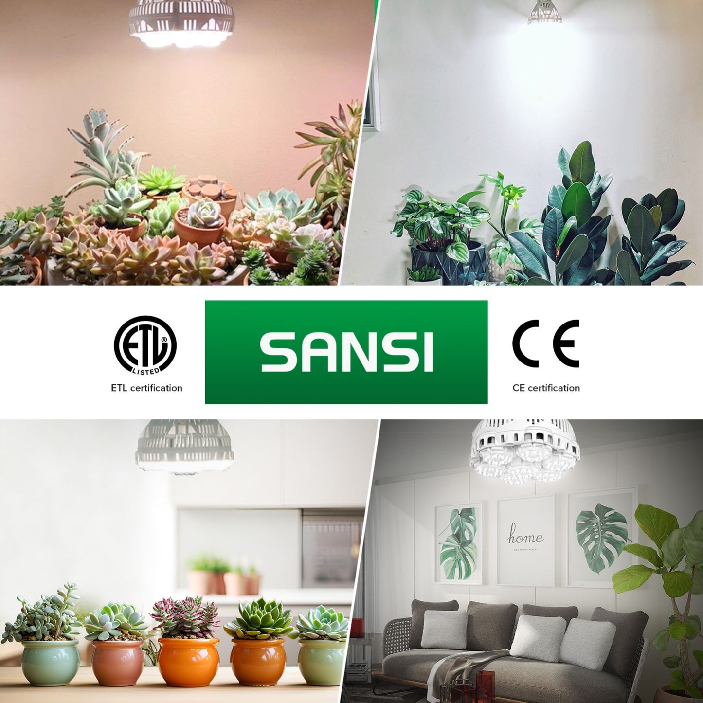 Full spectrum SANSI 40W grow light – indoor gardening solution