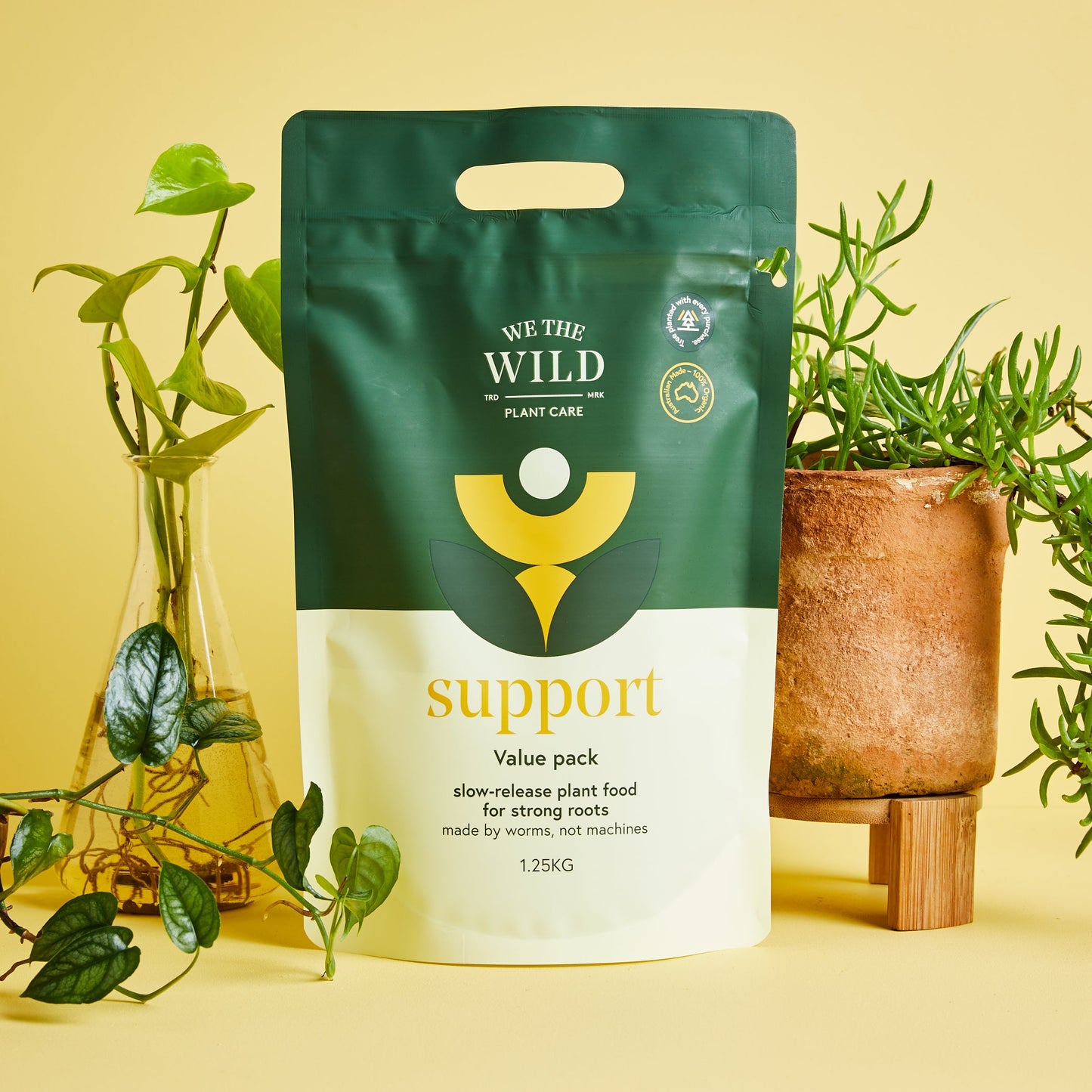 We The Wild - Support Slow Release Pellets - Leaf of Faith SA