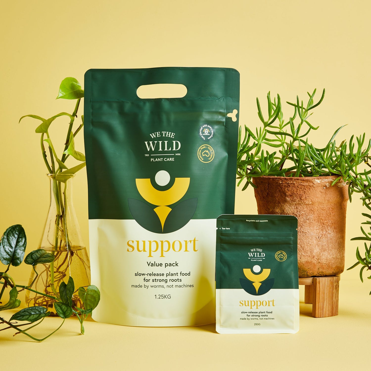 We The Wild - Support Slow Release Pellets - Leaf of Faith SA
