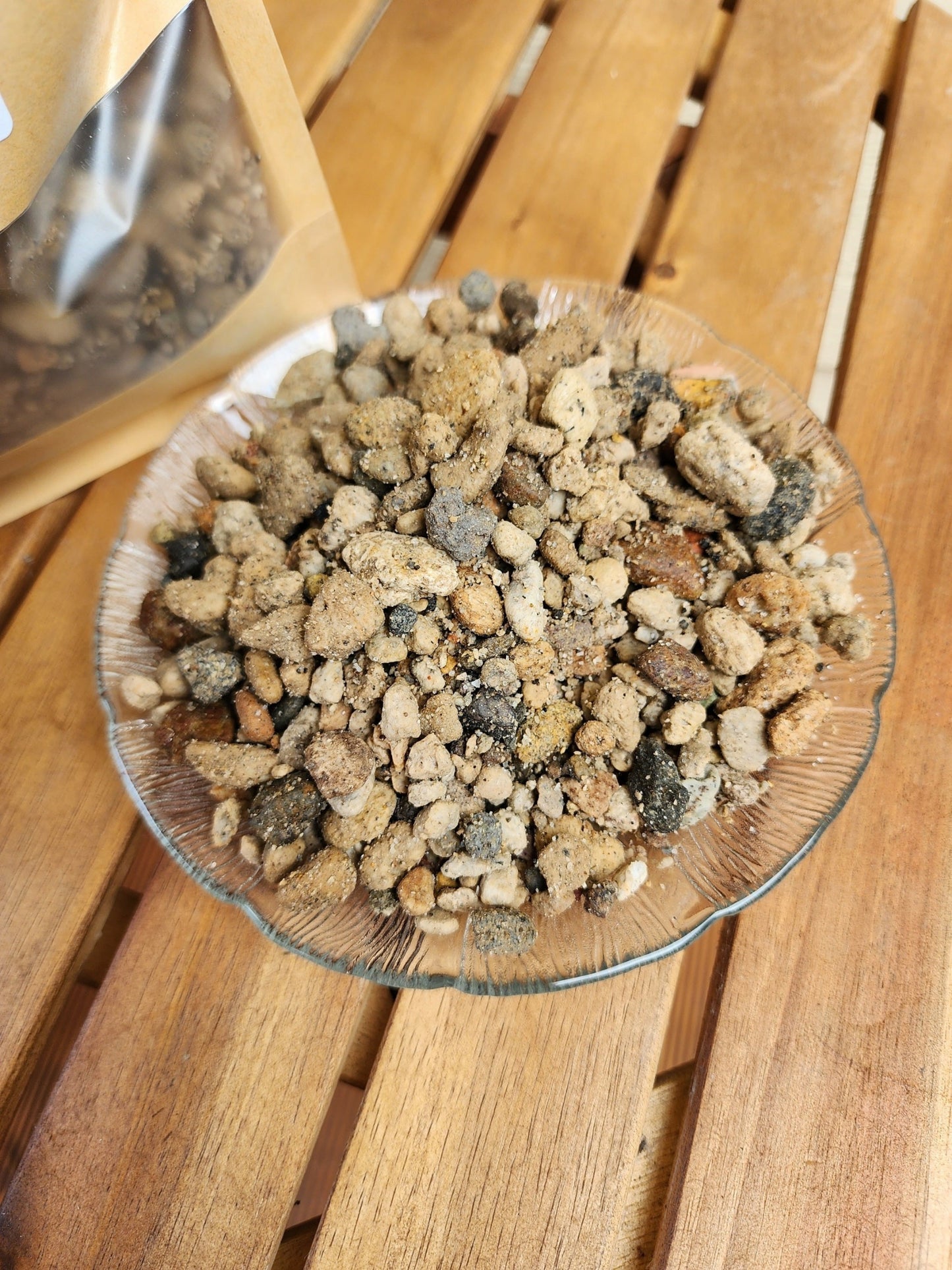 Coarse pumice 4–20mm 2.5L for soil aeration and drainage in succulent and indoor plant mixes