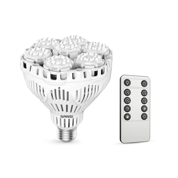 SANSI 40W LED Grow Light with Remote – full spectrum plant light