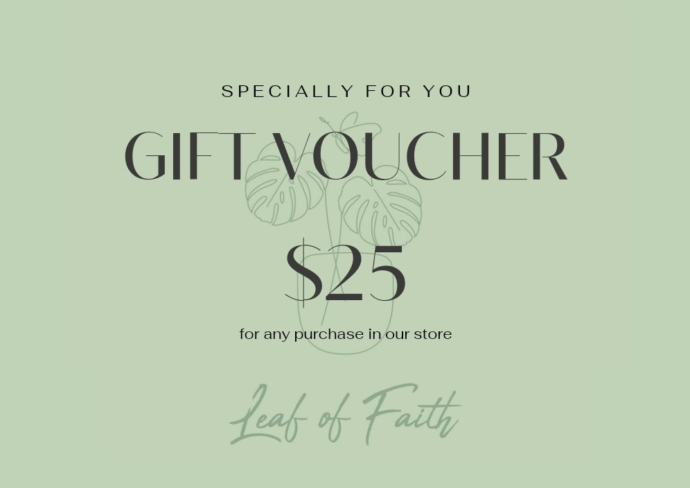 The Gift of Choice: Leaf of Faith SA Gift Card