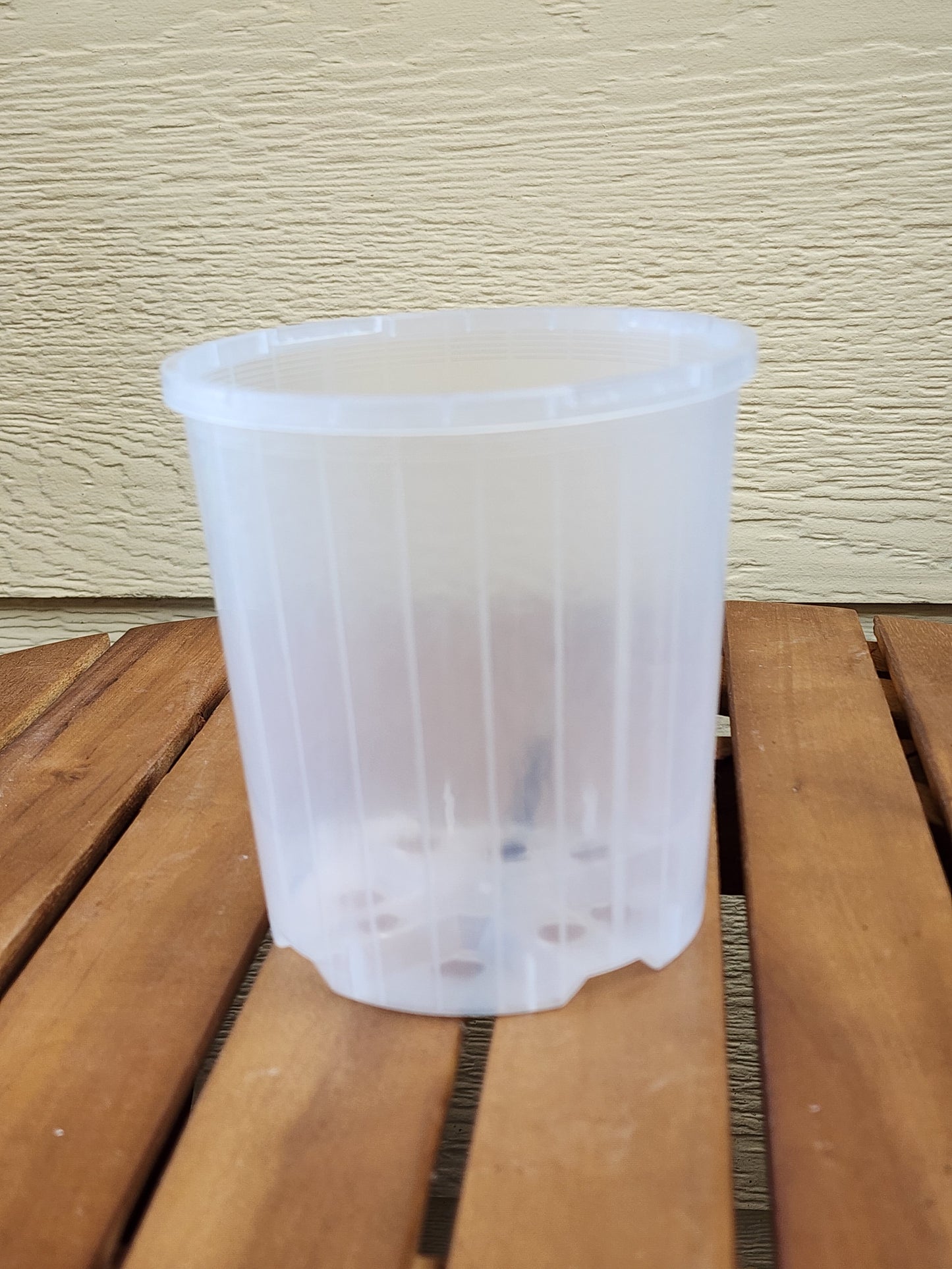 Slim Clear Nursery Pot 12.5cm - Leaf of Faith SA