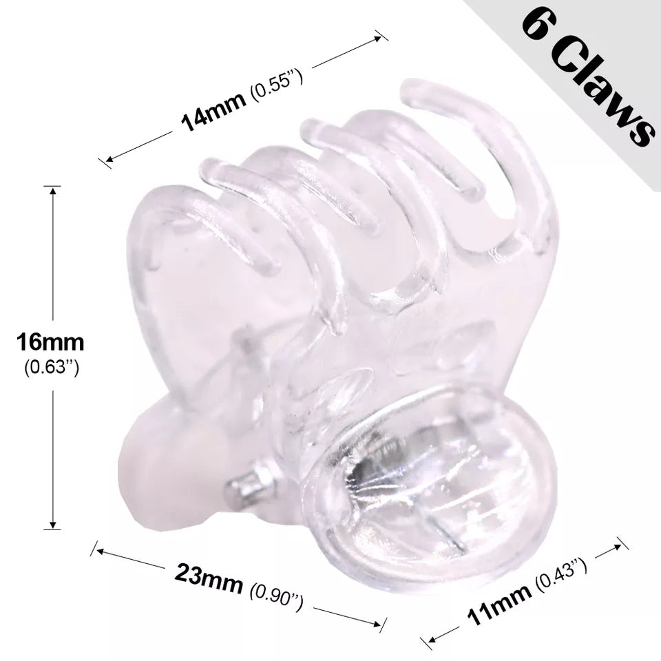 Clear Clips pack of 10 - Leaf of Faith SA